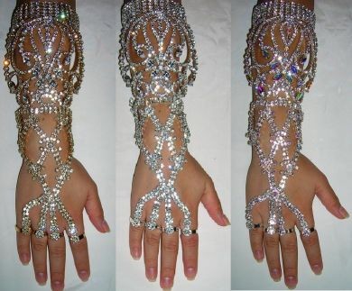 The Gypsy Princess Rhinestone Arm Bracelet - CrownDesigners