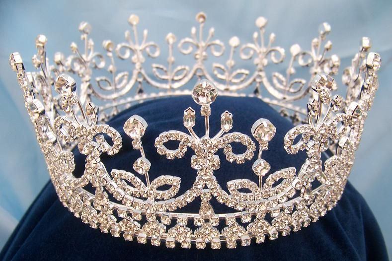 Daughters of Ireland and Britain Full Rhinestone Crown - CrownDesigners