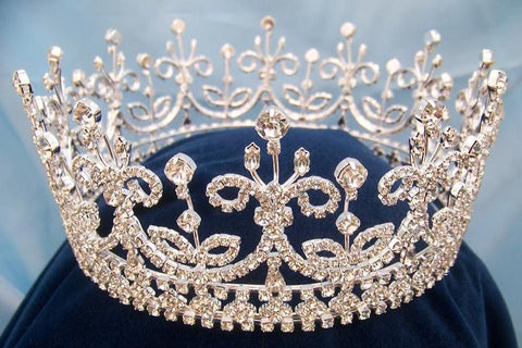 Daughters of Ireland and Britain Full Rhinestone Crown - CrownDesigners