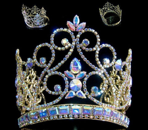 Northern Lights Imperial AB Gold Adjustable  Crown - CrownDesigners