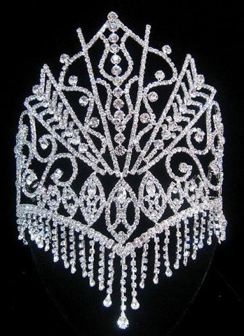 The Stars of the Nile Rhinestone Beauty Pageant Queen Crown, Tiara - CrownDesigners