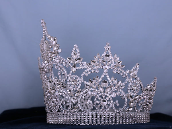 Continental Adjustable Crystal Crown Tiara