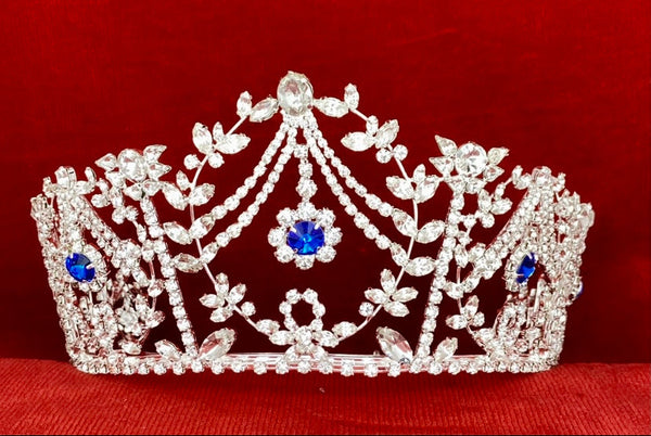 Princess Margaret Tribute rhinestone Tiara LARGE Queen