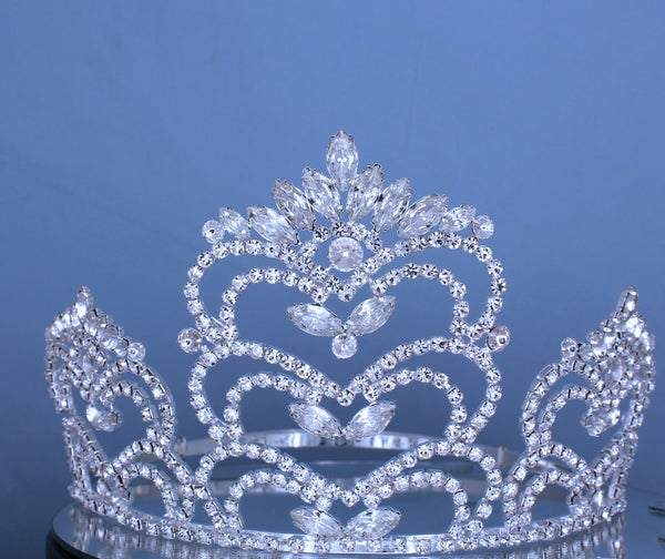 Rhinestone Queen Bridal Princess Rhinestone Crown Tiara MEDIUM Queen/Princess