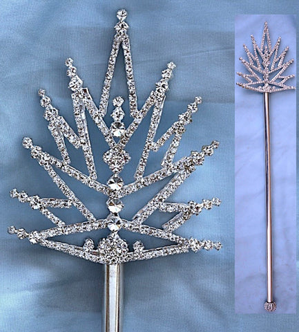 The Enchanted Rhinestone Forest Scepter